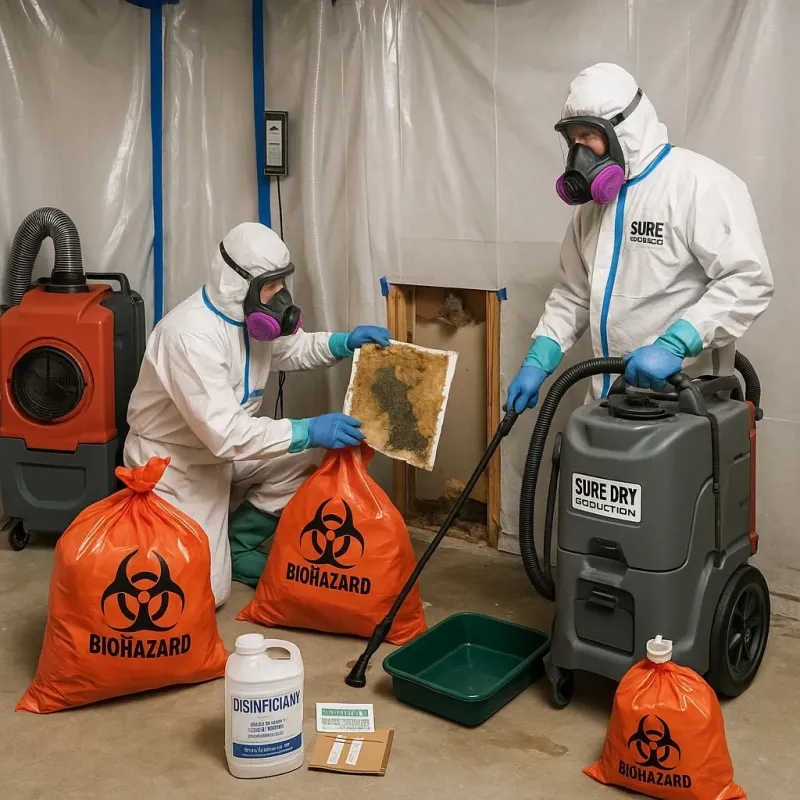 Contaminated Water Handling Protocols process in Rigby, ID